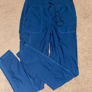 Caribbean blue iflex Cherokee scrub joggers